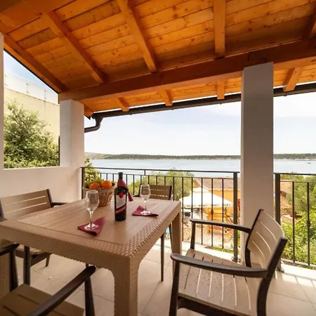 In Barbat With Sea View, Balcony, Air Conditioning 660-5 Daire