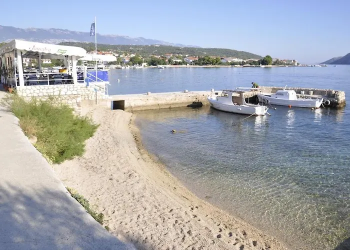 In Barbat With Sea View, Balcony, Air Conditioning 660-5 Daire