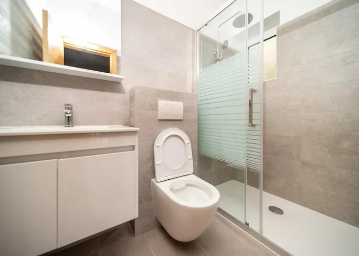 In Barbat With Sea View, Balcony, Air Conditioning 660-5 Daire *