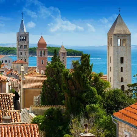 In Barbat With Sea View, Balcony, Air Conditioning 660-5 Barbat na Rabu