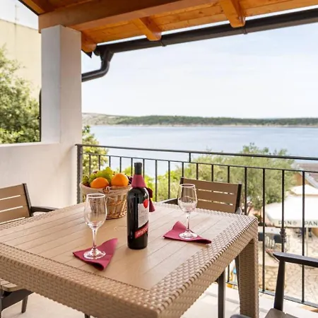 In Barbat With Sea View, Balcony, Air Conditioning 660-5 Appartement Barbat na Rabu